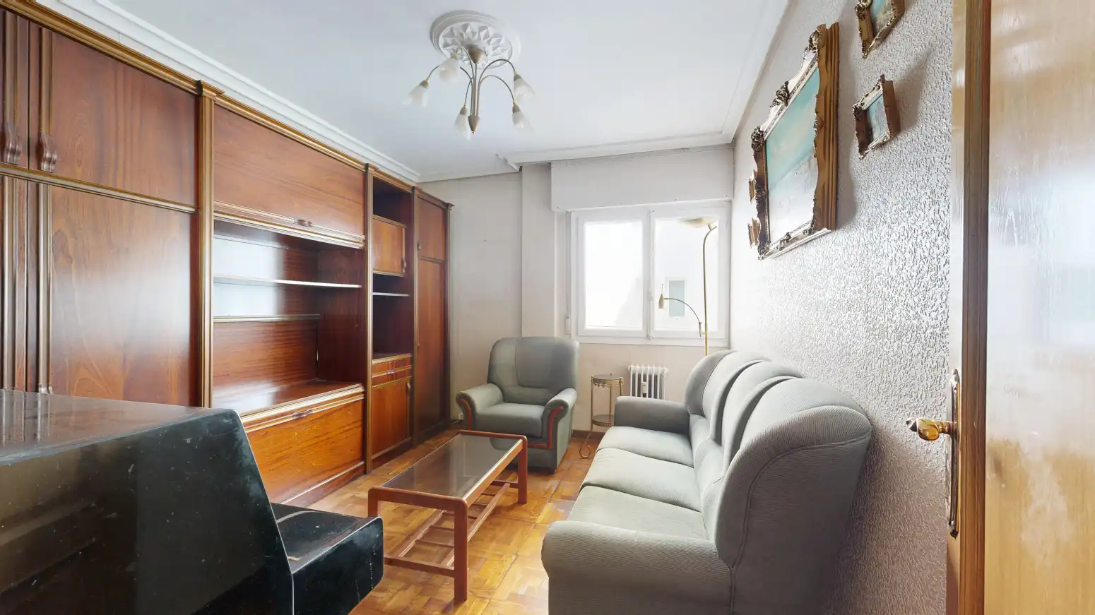 Living room of Flat for sale in Tafalla  with Heating, Parquet flooring and Terrace
