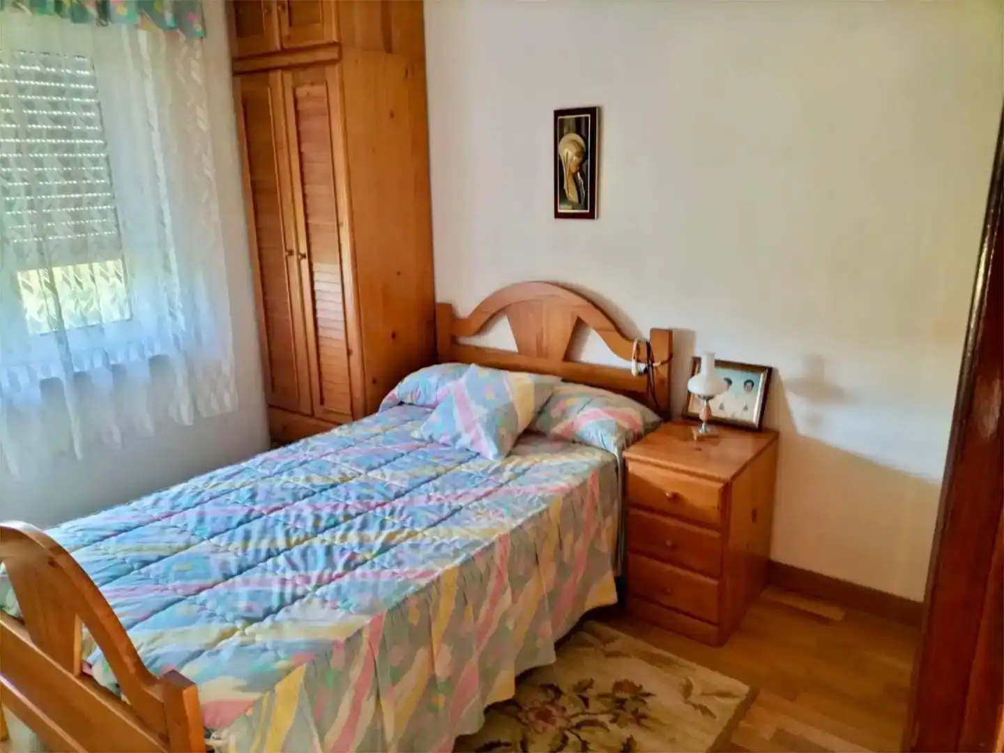 Schlafzimmer von Wohnung zum Verkauf in Valdeolea mit Privatgarten und Schwimmbad