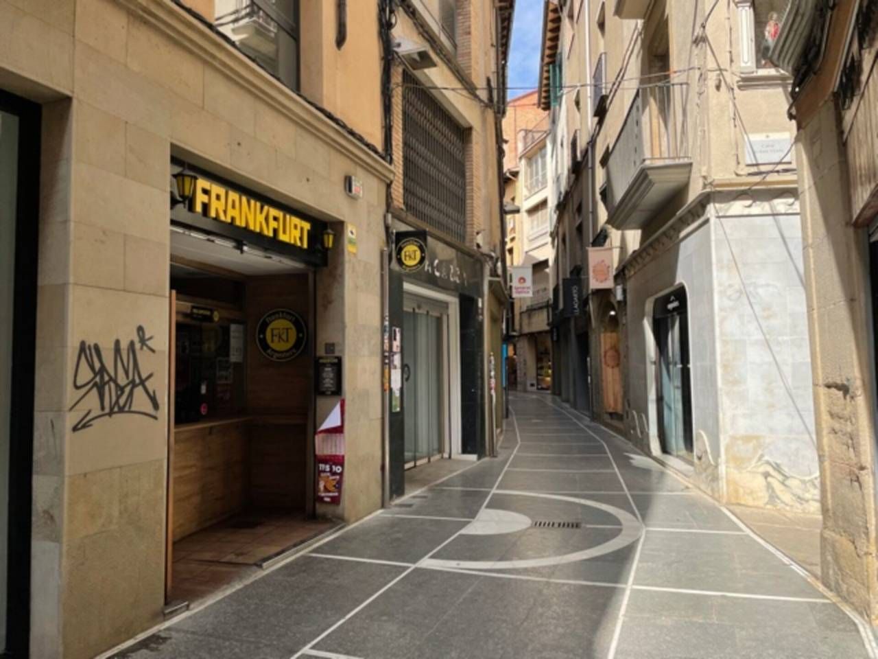 Vista exterior de Local de lloguer en Vic amb Aire condicionat i Alarma