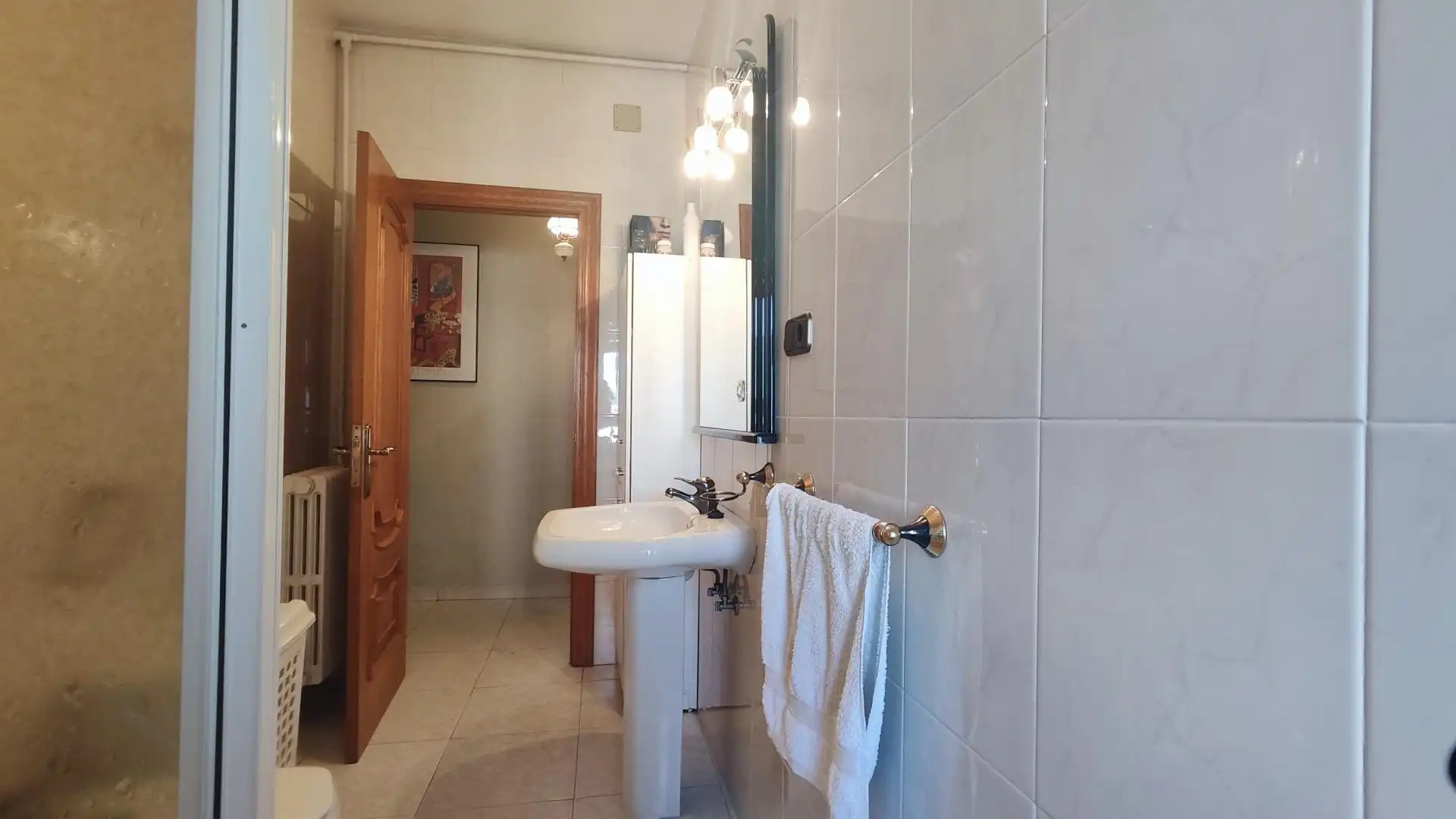Baño de Casa o chalet en venta en León Capital  con Calefacción y Terraza
