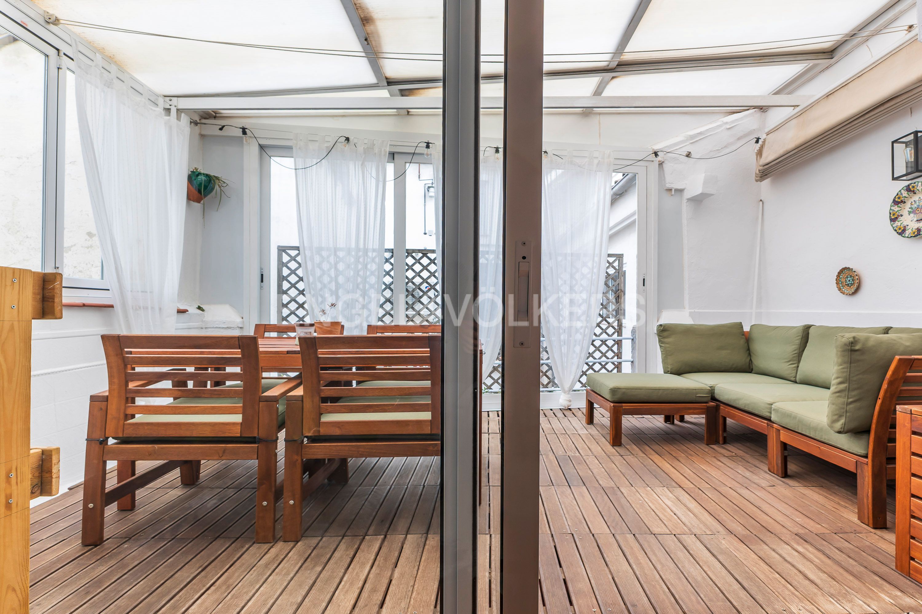 Terrassa de Apartament en venda en  Madrid Capital amb Aire condicionat, Calefacció i Terrassa