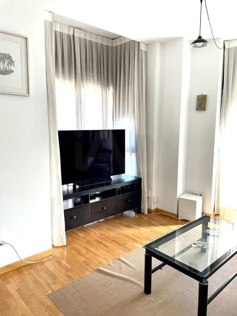 Sala de estar de Piso de alquiler en Madrid