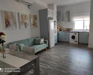 Cuina de Apartament de lloguer en  Valencia Capital amb Balcó