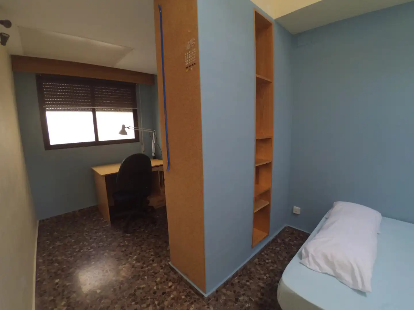 Schlafzimmer von Dachboden zum Verkauf in Valencia mit Klimaanlage, Terrasse und Möbliert