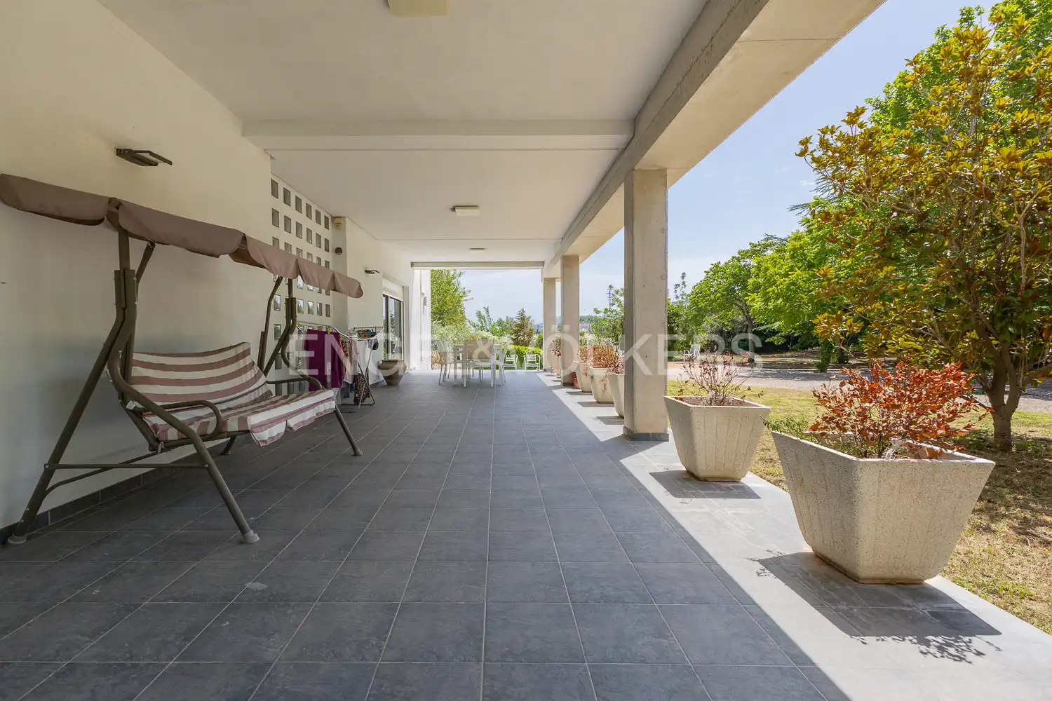 Terrassa de Casa o xalet en venda en Ontinyent amb Aire condicionat, Calefacció i Jardí privat