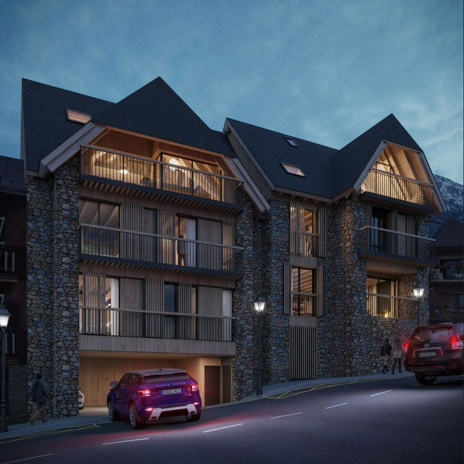 Exterior view of Flat for sale in Naut Aran  with Heating, Parquet flooring and Storage room