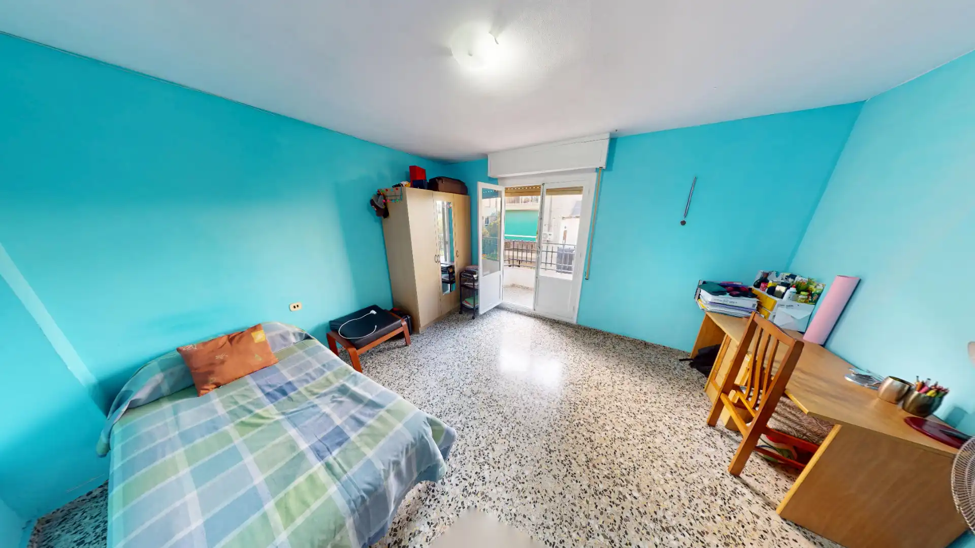 Schlafzimmer von Wohnung zum Verkauf in Alicante / Alacant mit Terrasse, Möbliert und Ofen