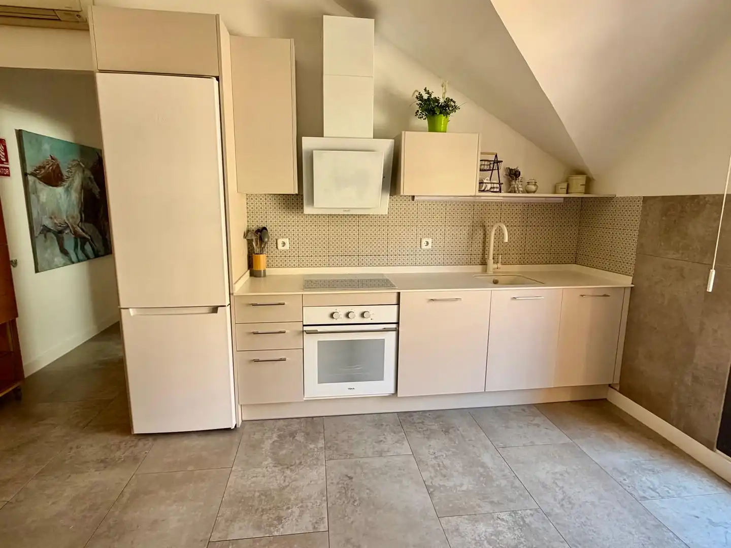Küche von Dachboden zum Verkauf in Rivas-Vaciamadrid mit Klimaanlage, Heizung und Terrasse