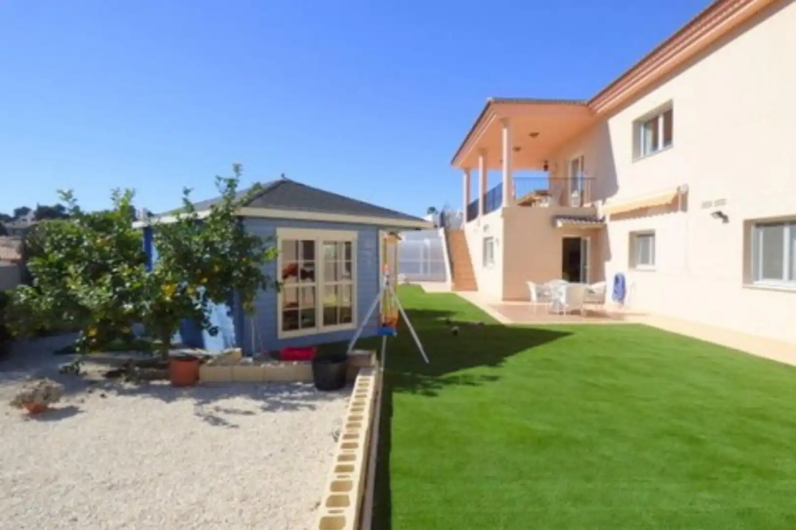 Jardí de Casa o xalet en venda en L'Alfàs del Pi amb Aire condicionat, Calefacció i Terrassa