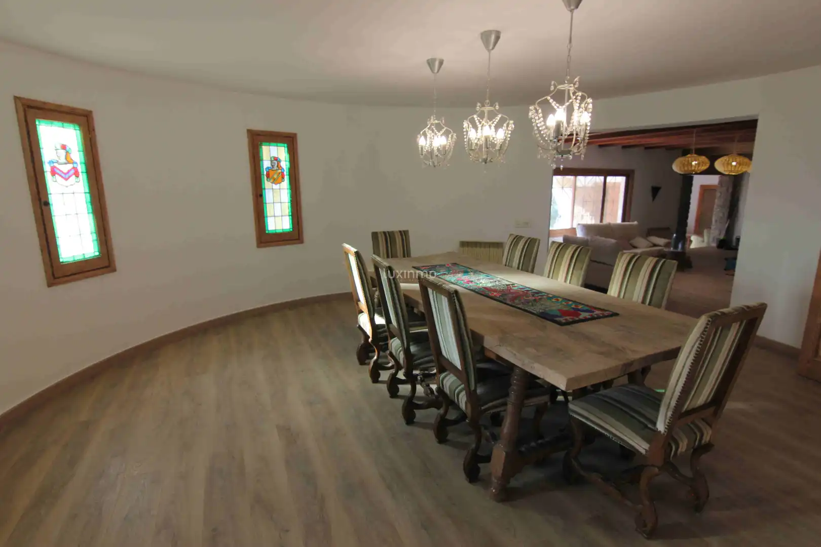 Comedor de Casa o chalet en venta en Sant Antoni de Portmany con Jardín privado, Terraza y Piscina comunitaria