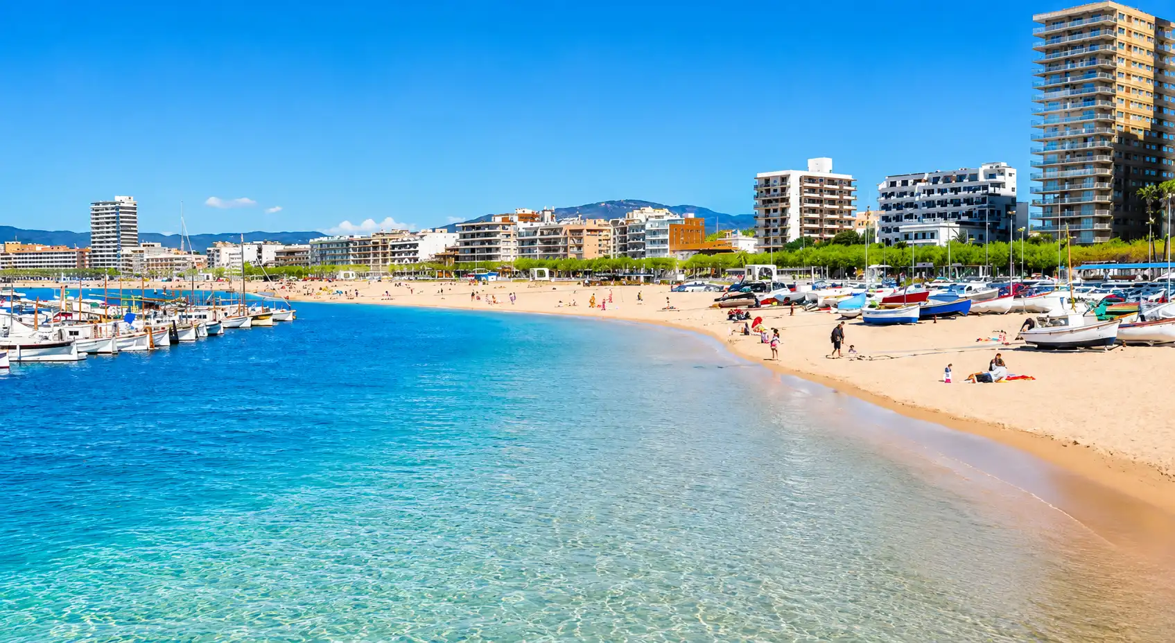 Außenansicht von Wohnung zum Verkauf in Palamós mit Parkett und Balkon