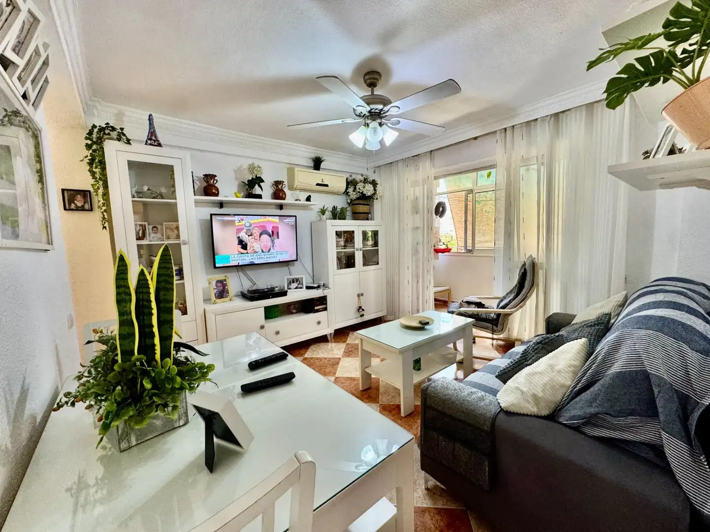 Living room of Flat for sale in Málaga  with Air Conditioner