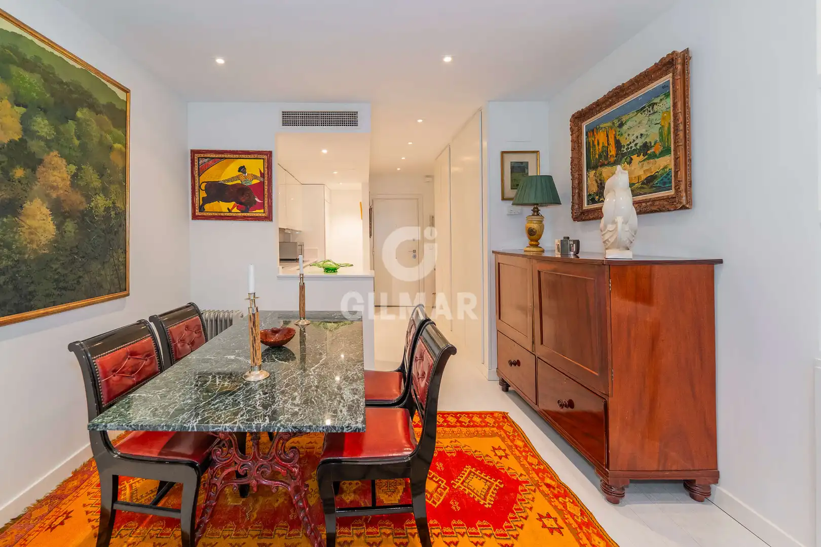 Comedor de Piso en venta en Madrid con Calefacción, Jardín privado y Piscina