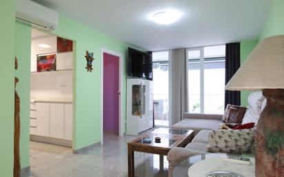 Living room of Flat to rent in Alicante / Alacant  with Air Conditioner and Terrace