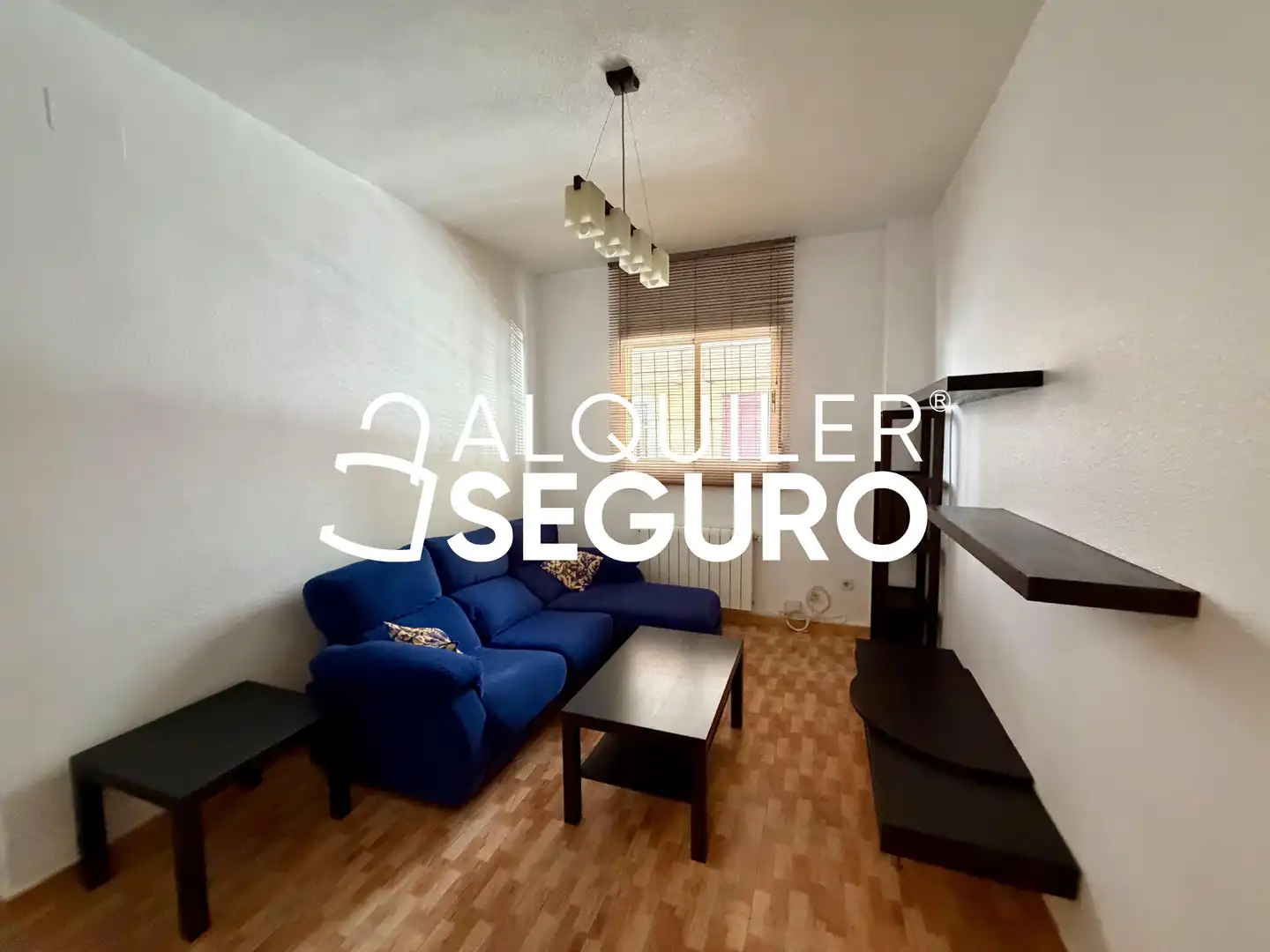 Sala de estar de Piso de alquiler en Leganés con Calefacción y Amueblado