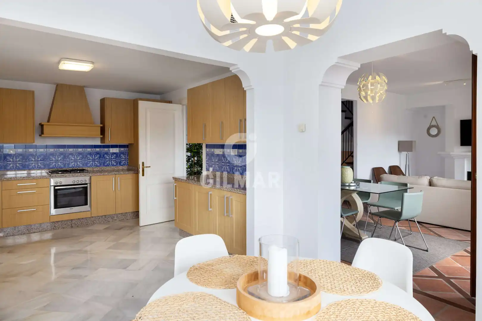 Comedor de Casa adosada en venta en Benahavís con Calefacción y Piscina
