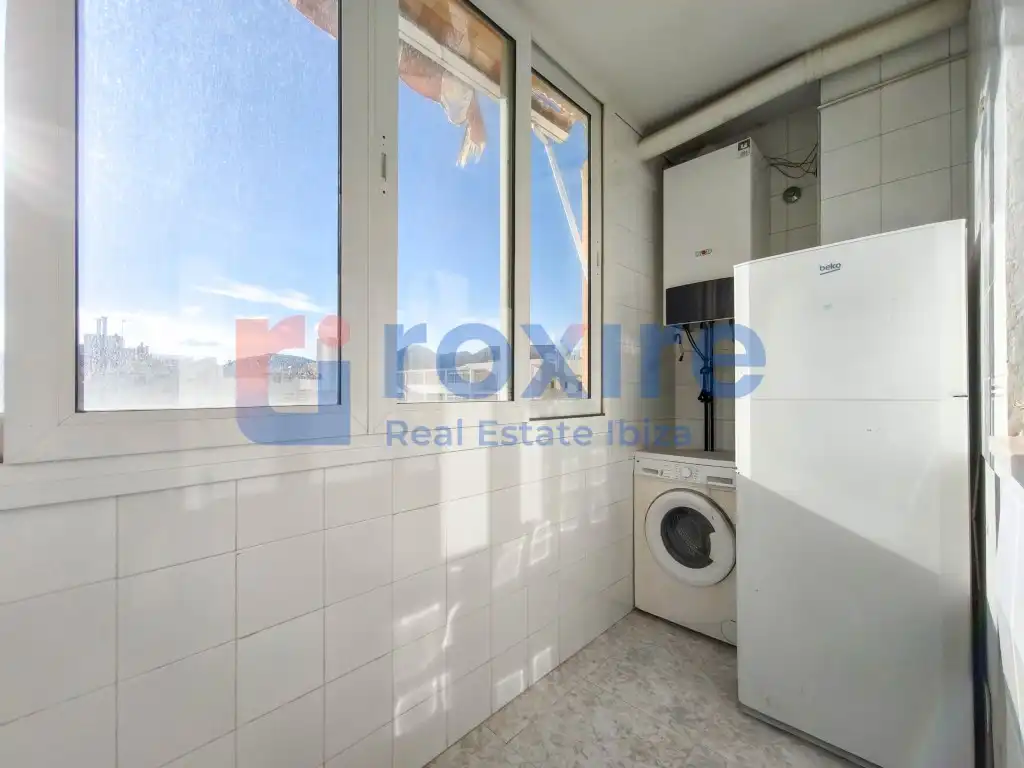 Schlafzimmer von Wohnung zum Verkauf in Eivissa mit Klimaanlage, Möbliert und Ofen