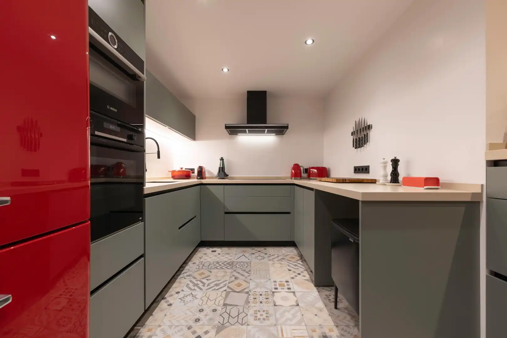 Cocina de Planta baja de alquiler en Ordino con Calefacción, Terraza y Trastero