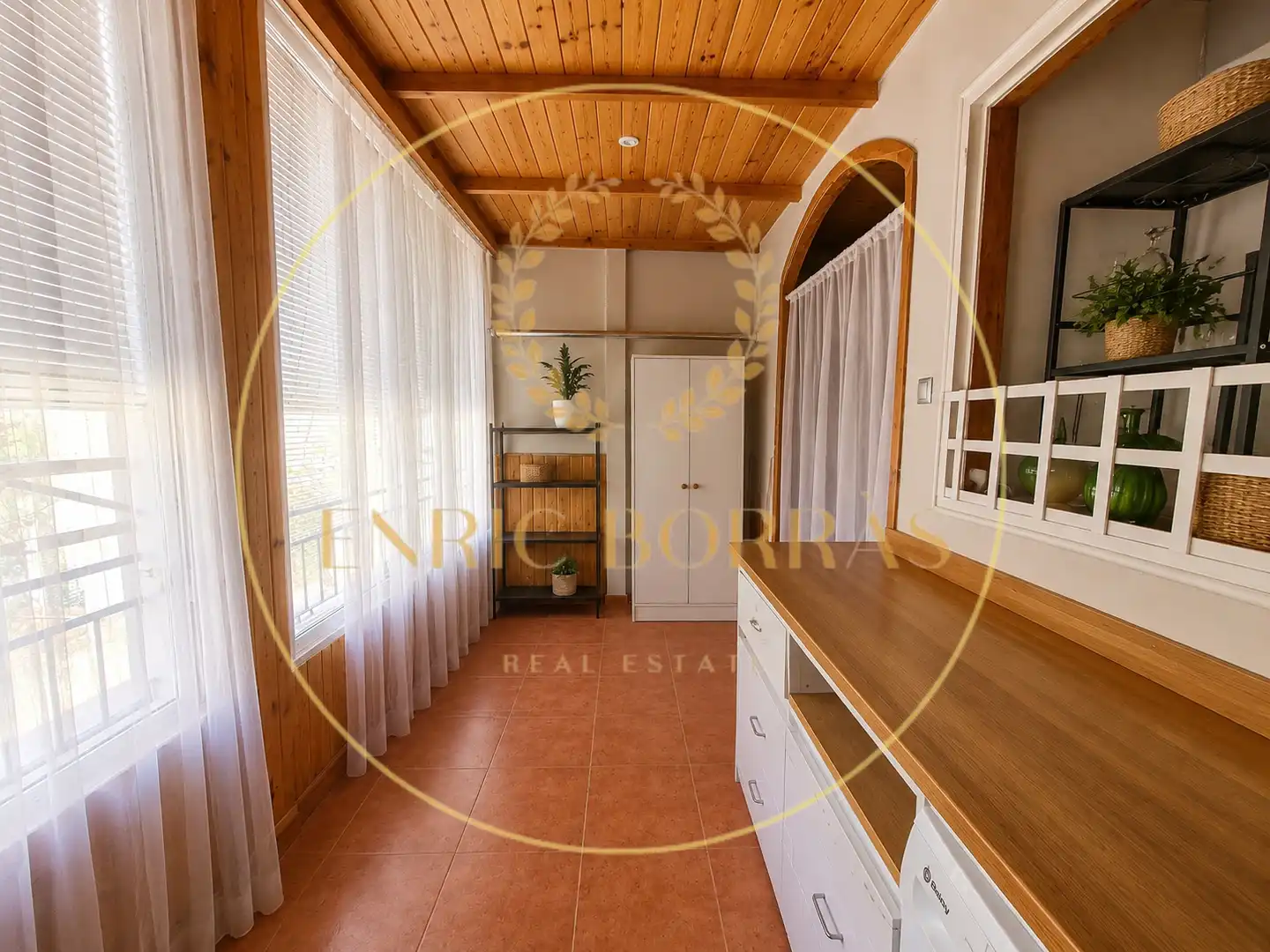 Kitchen of Flat for sale in Gironella  with Air Conditioner, Heating and Storage room