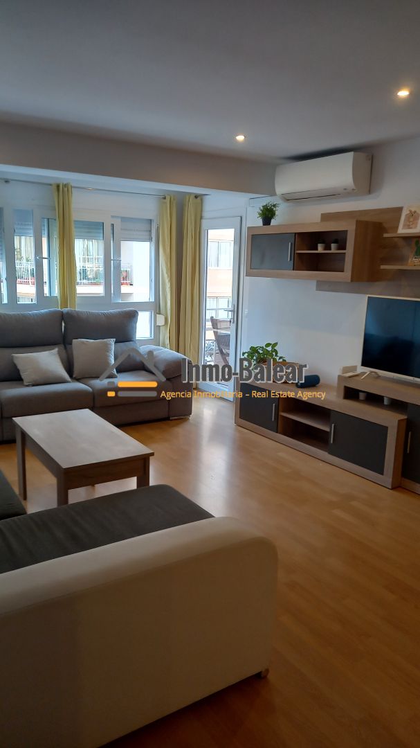 Vista exterior de Piso de alquiler en  Palma de Mallorca con Aire acondicionado, Parquet y Amueblado