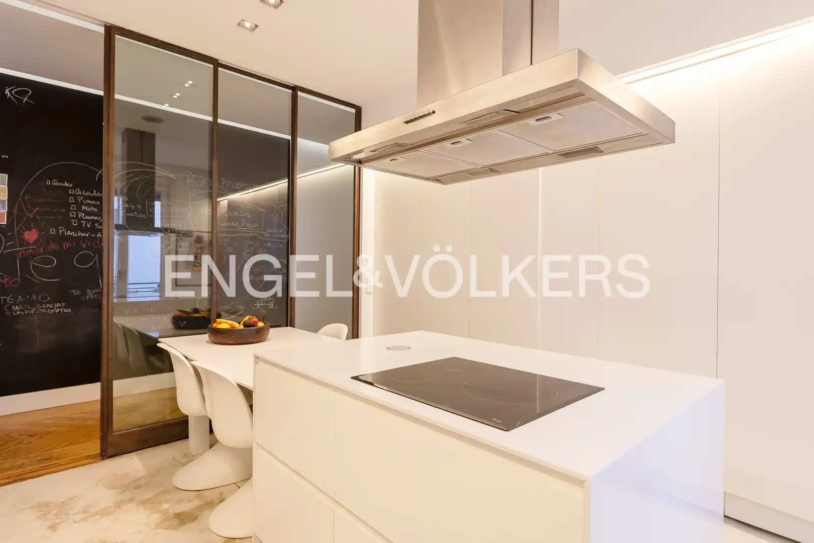 Cocina de Piso de alquiler en Madrid con Aire acondicionado, Calefacción y Parquet