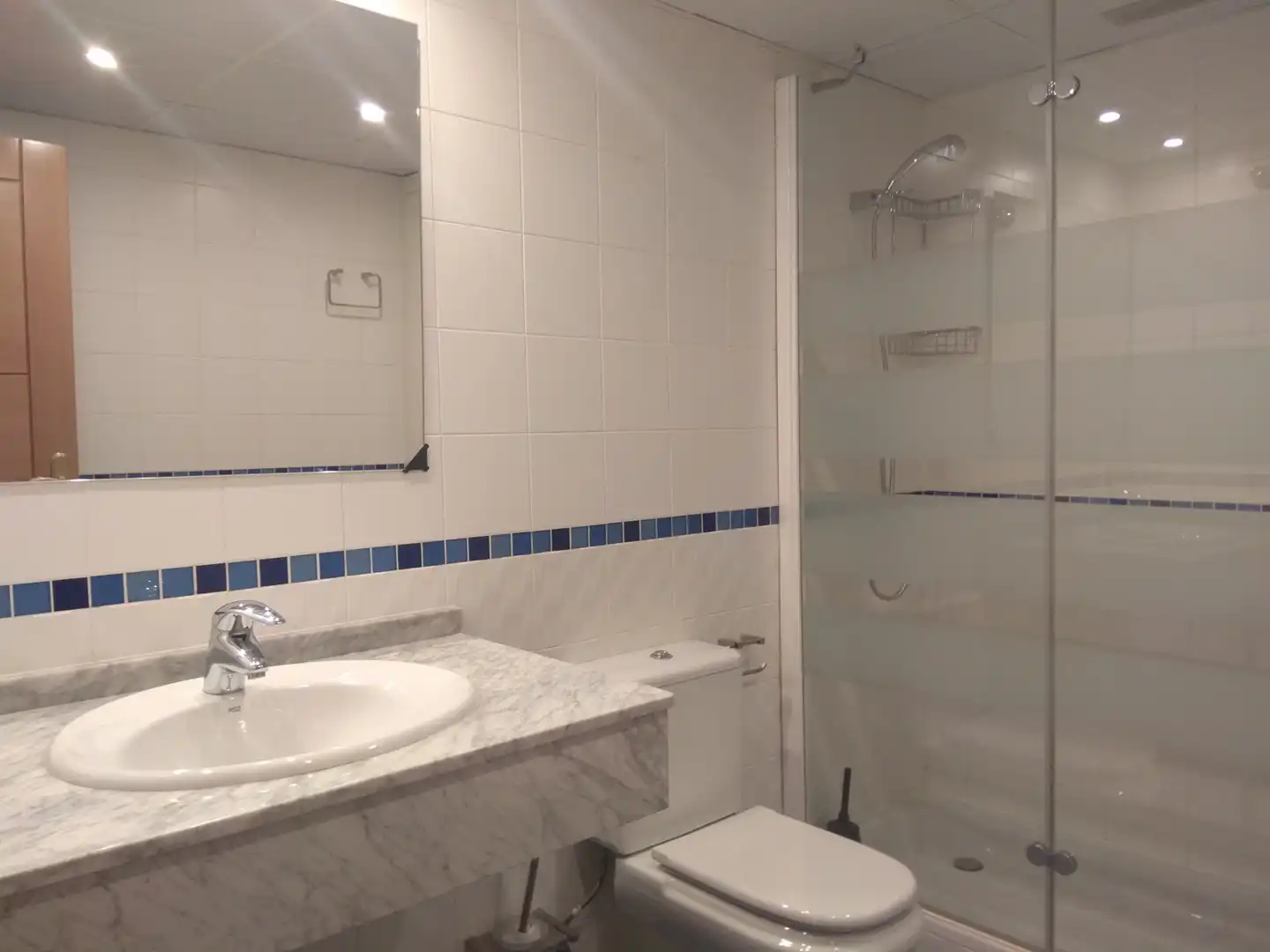 Bathroom of Houses for sale in Zaragoza  with Air Conditioner, Private garden and Parquet flooring