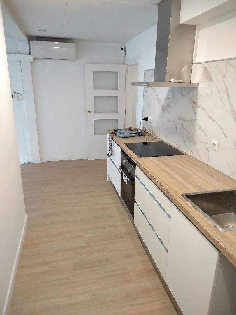Kitchen of Flat for sale in Granollers  with Air Conditioner and Balcony
