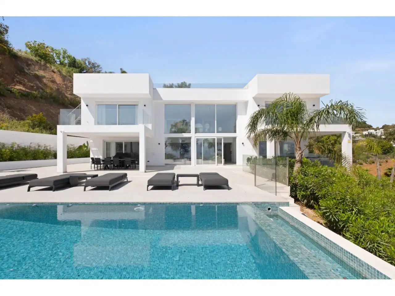 Exterior view of Houses for sale in Ojén  with Air Conditioner, Heating and Private garden