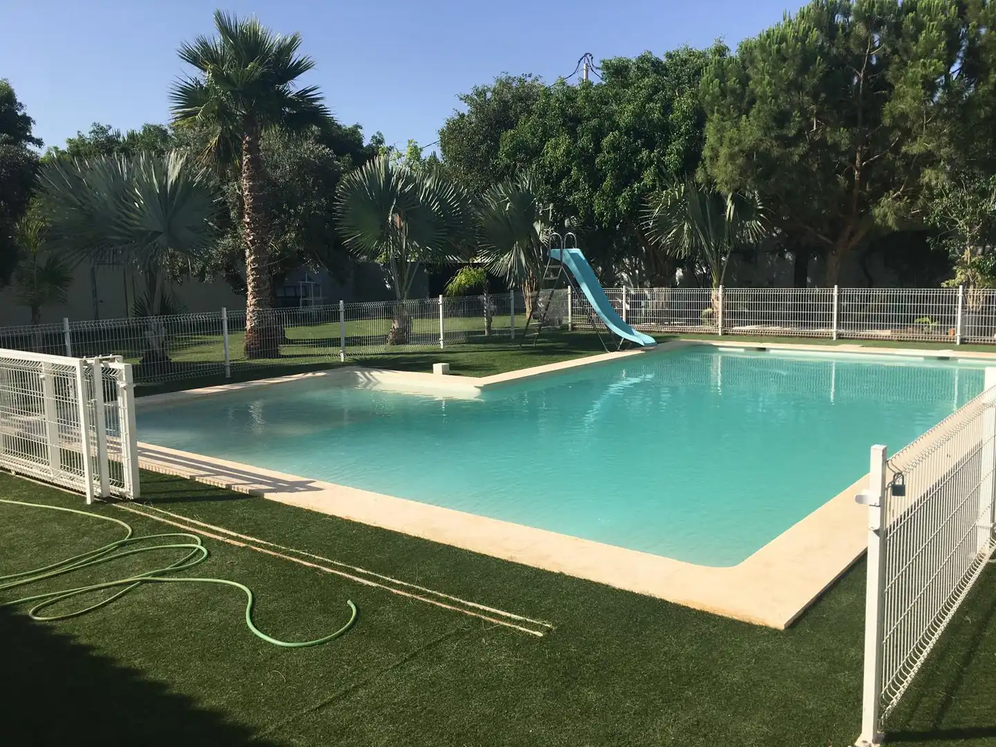 Swimming pool of Country homes for rent in Torre-Pacheco  with Furnished