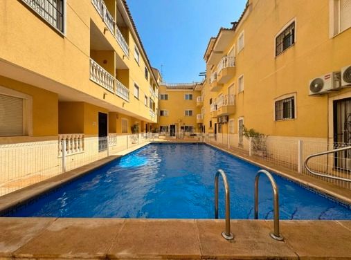 Swimming pool of Flat to rent in Formentera del Segura  with Air Conditioner, Furnished and Oven