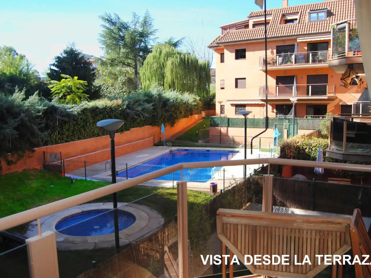 Swimming pool of Flat for rent in Marazuela - El Torreón