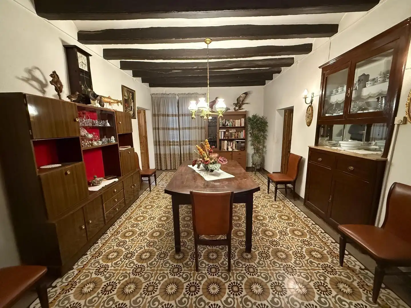 Esszimmer von Country house zum Verkauf in Sant Martí Sesgueioles mit Terrasse und Abstellraum