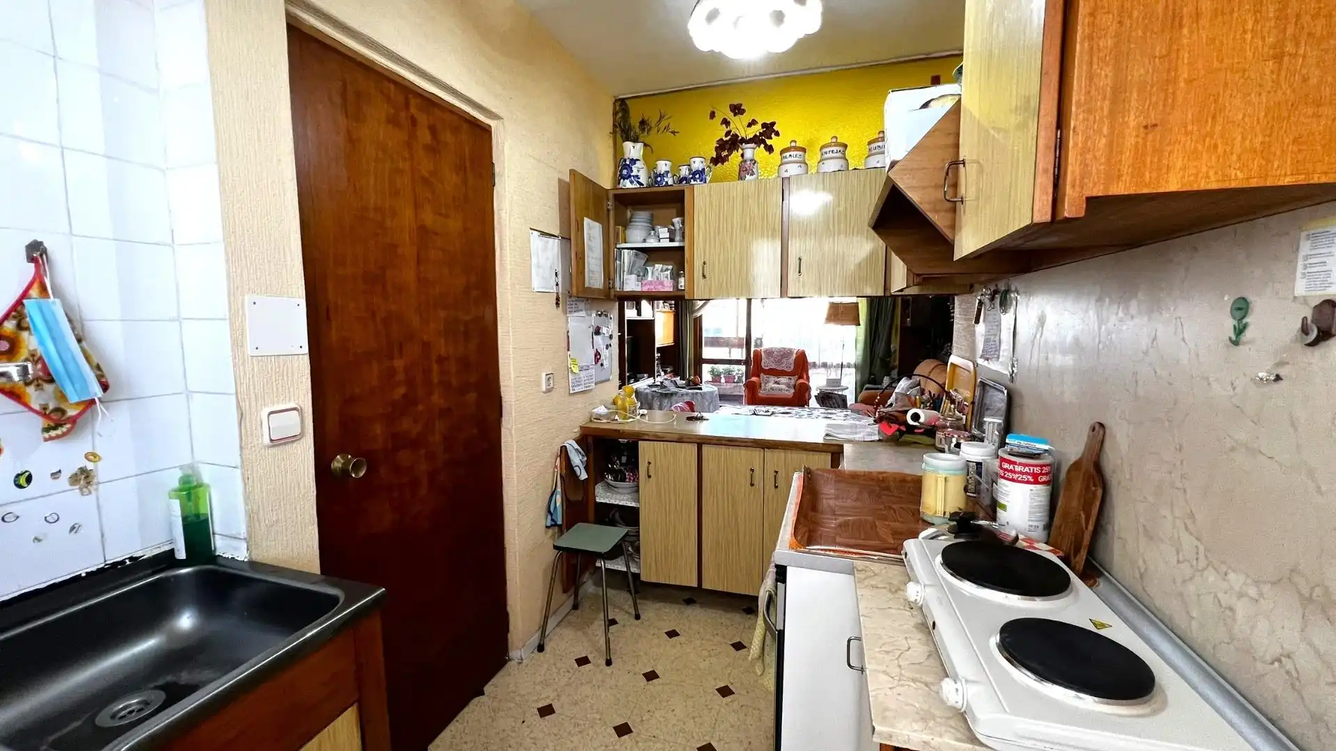 Cocina de Piso en venta en Madrid con Calefacción, Jardín privado y Parquet