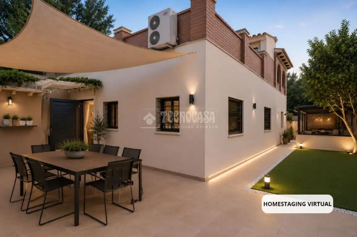 Terraza de Casa o chalet en venta en Sant Cugat del Vallès con Aire acondicionado, Calefacción y Trastero