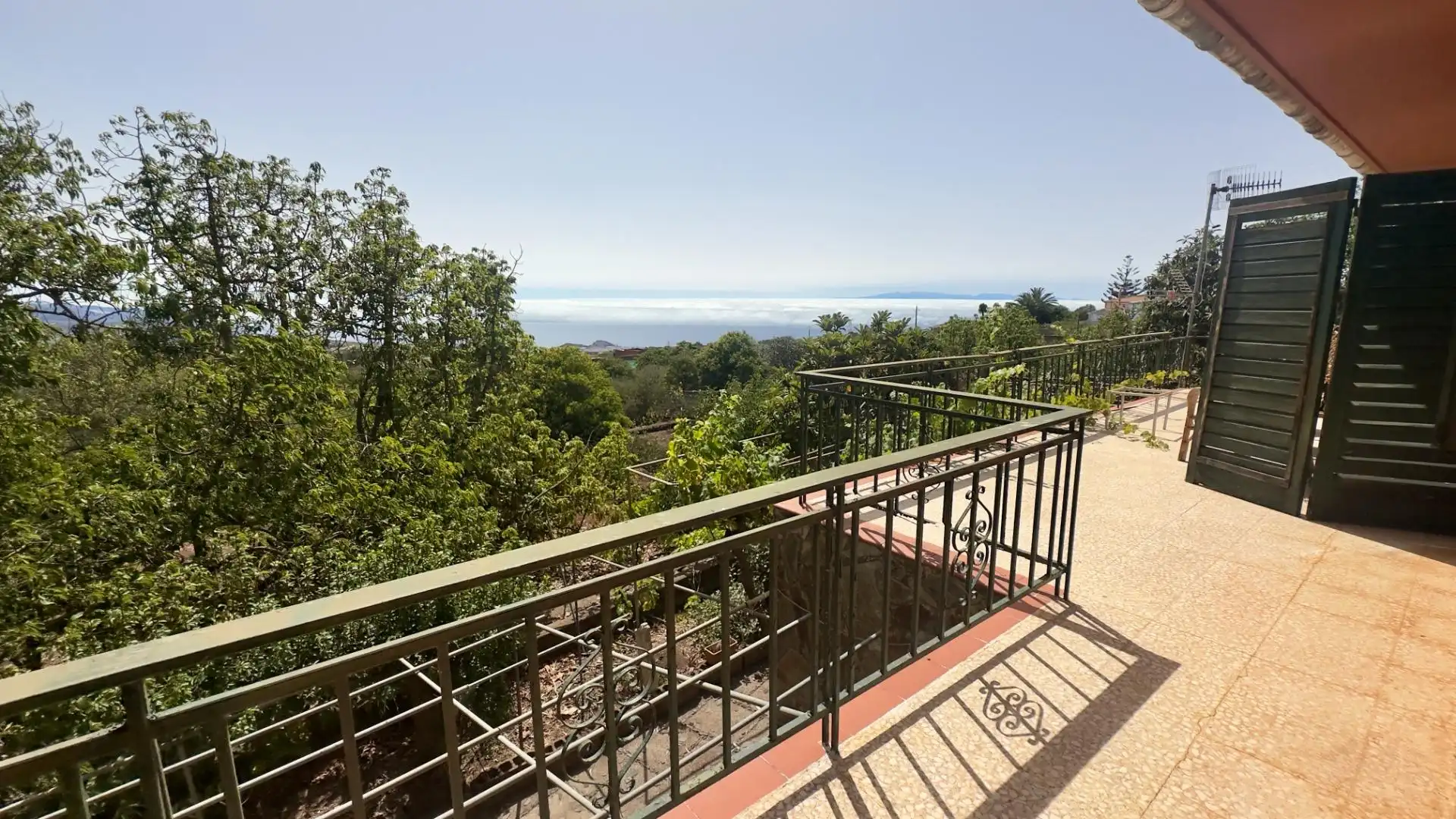 Terraza de Finca rústica en venta en El Rosario con Jardín privado, Terraza y Alarma