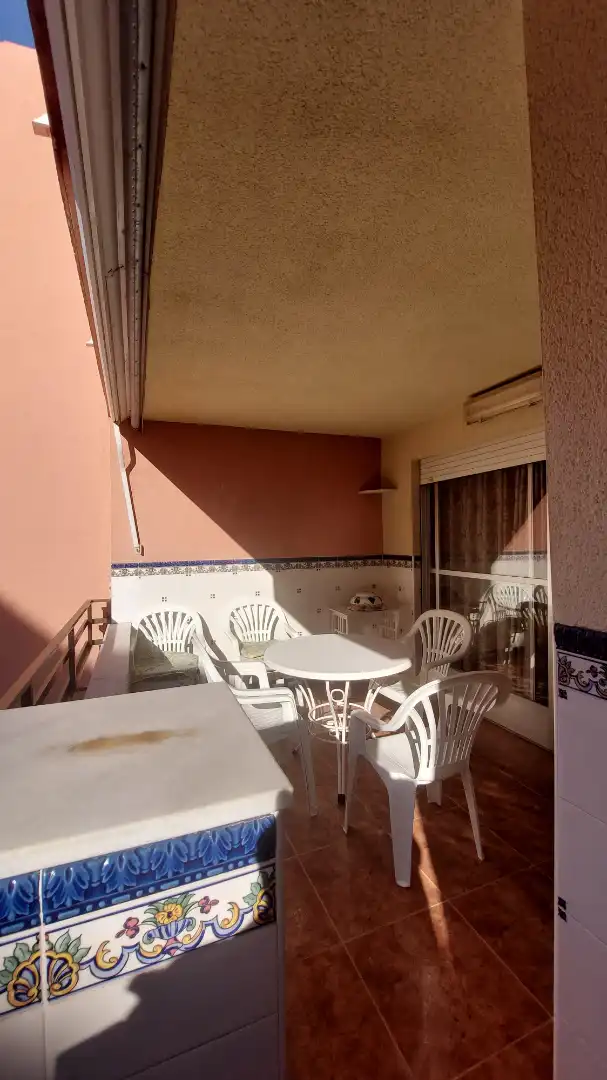 Terrassa de Apartament en venda en La Manga del Mar Menor amb Terrassa, Moblat i Forn