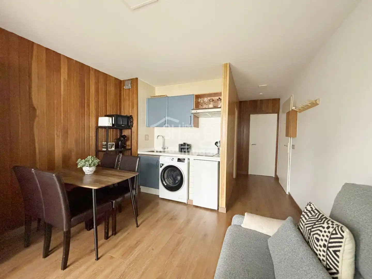 Cocina de Apartamento en venta en Hendaye con Calefacción, Terraza y Piscina comunitaria
