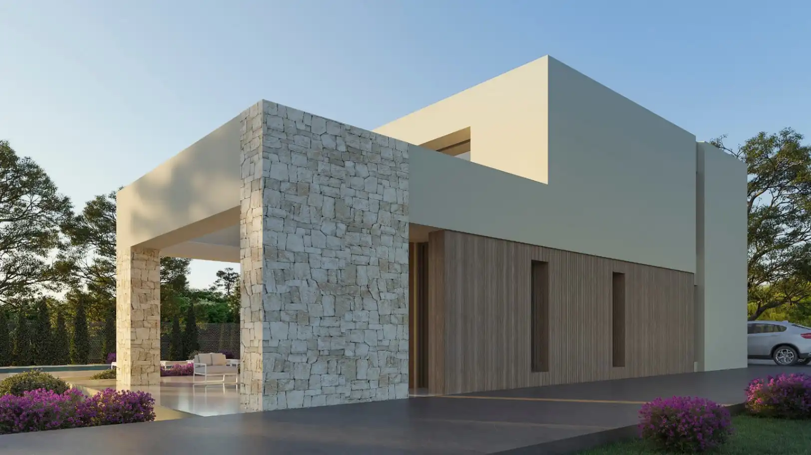 Vista exterior de Casa o chalet en venta en Jávea / Xàbia con Aire acondicionado, Calefacción y Piscina