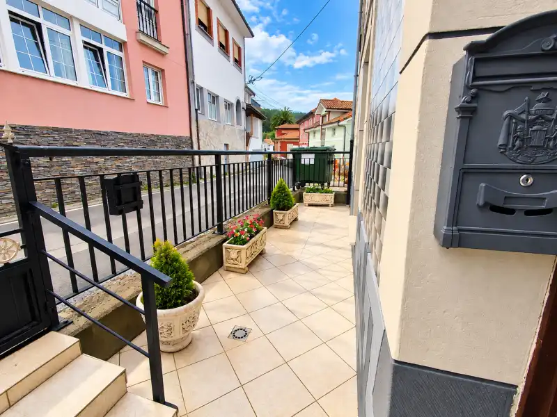 Terrace of Flat for sale in Muros de Nalón  with Furnished