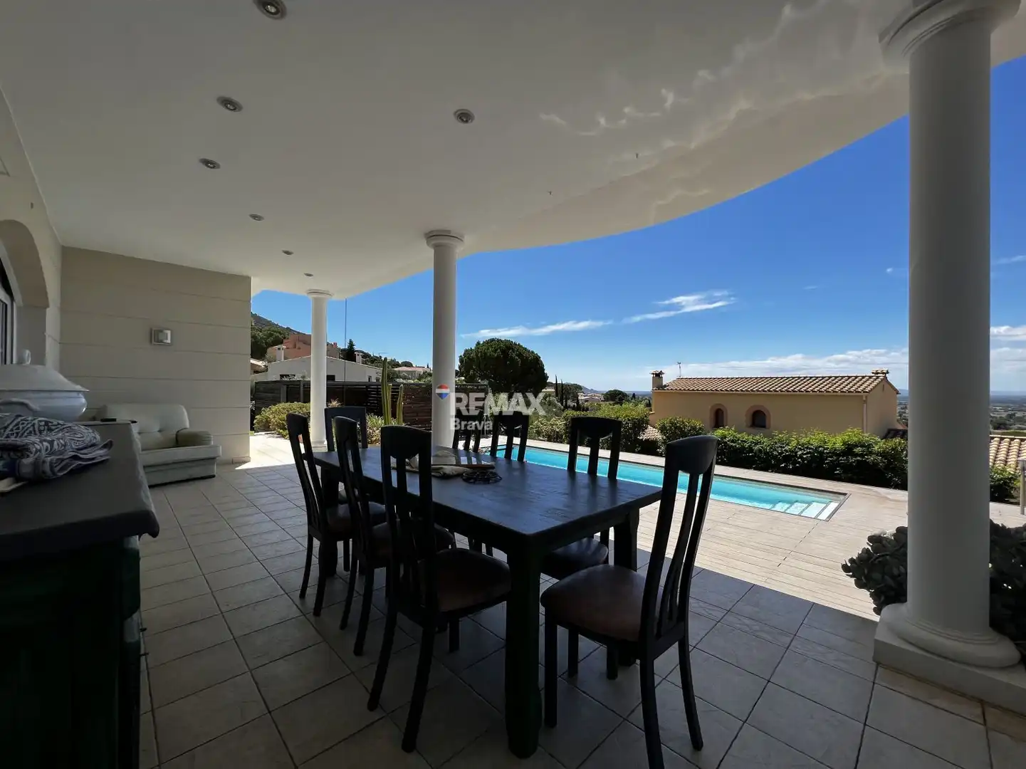 Terrassa de Casa o xalet en venda en Pau amb Aire condicionat, Jardí privat i Terrassa