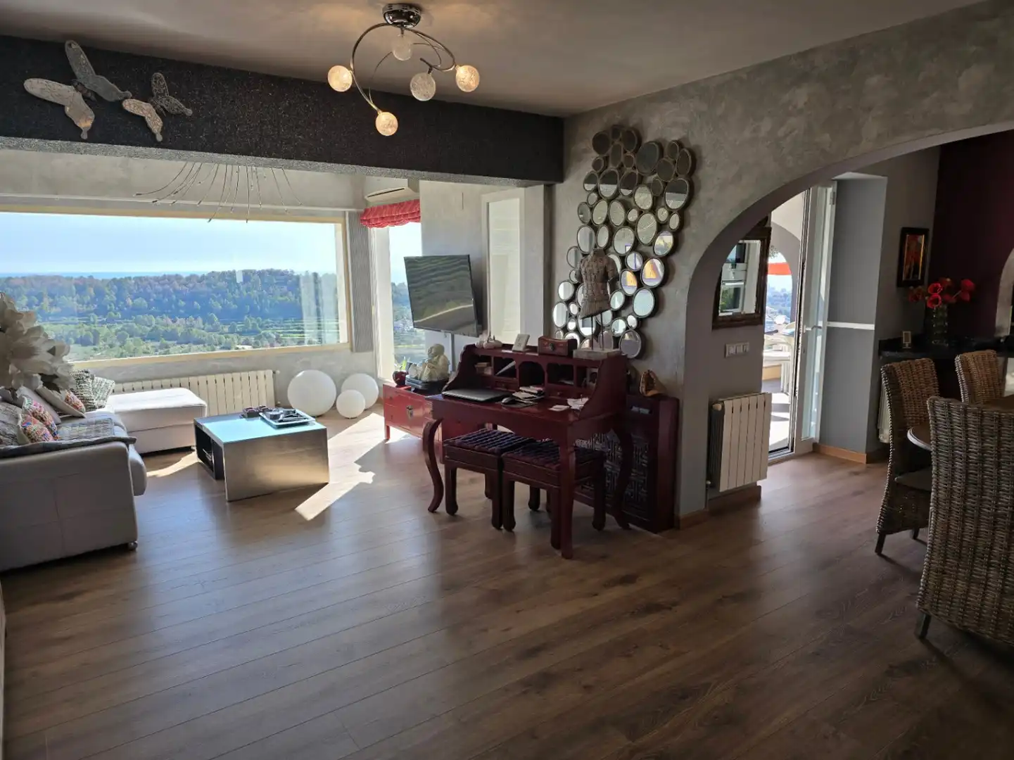 Sala de estar de Casa o chalet en venta en Calpe / Calp con Aire acondicionado, Calefacción y Jardín privado