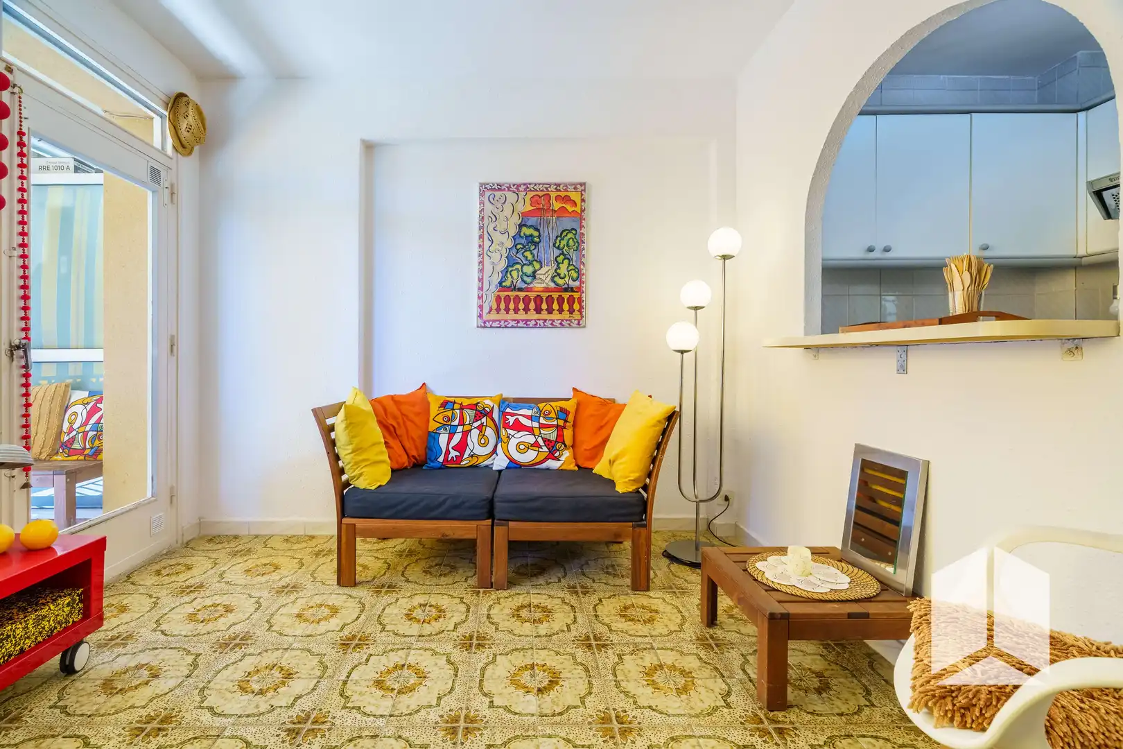 Sala d'estar de Àtic en venda en Castelldefels amb Terrassa i Balcó
