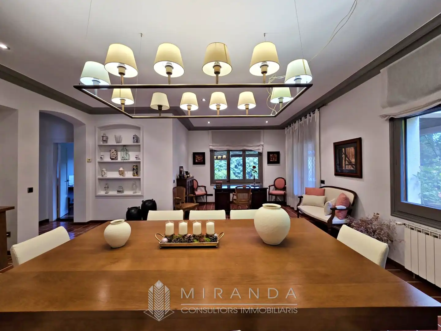 Comedor de Casa o chalet en venta en L'Ametlla del Vallès con Aire acondicionado, Jardín privado y Terraza