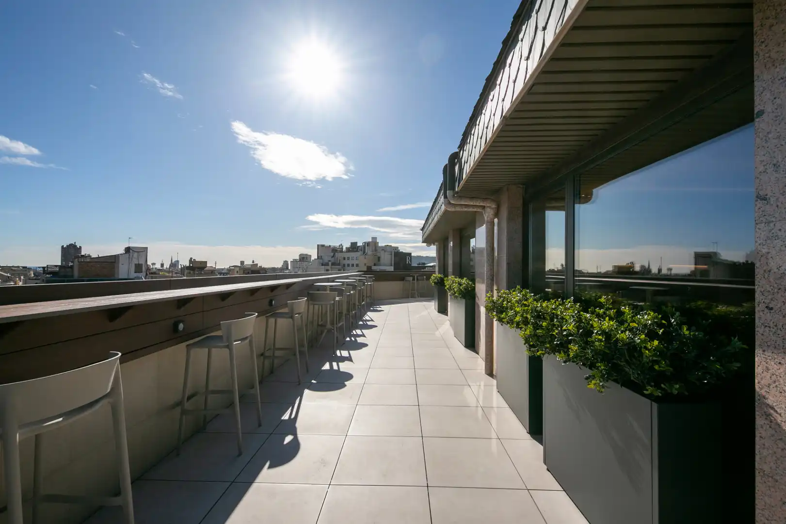 Terraza de Oficina de alquiler en Eixample