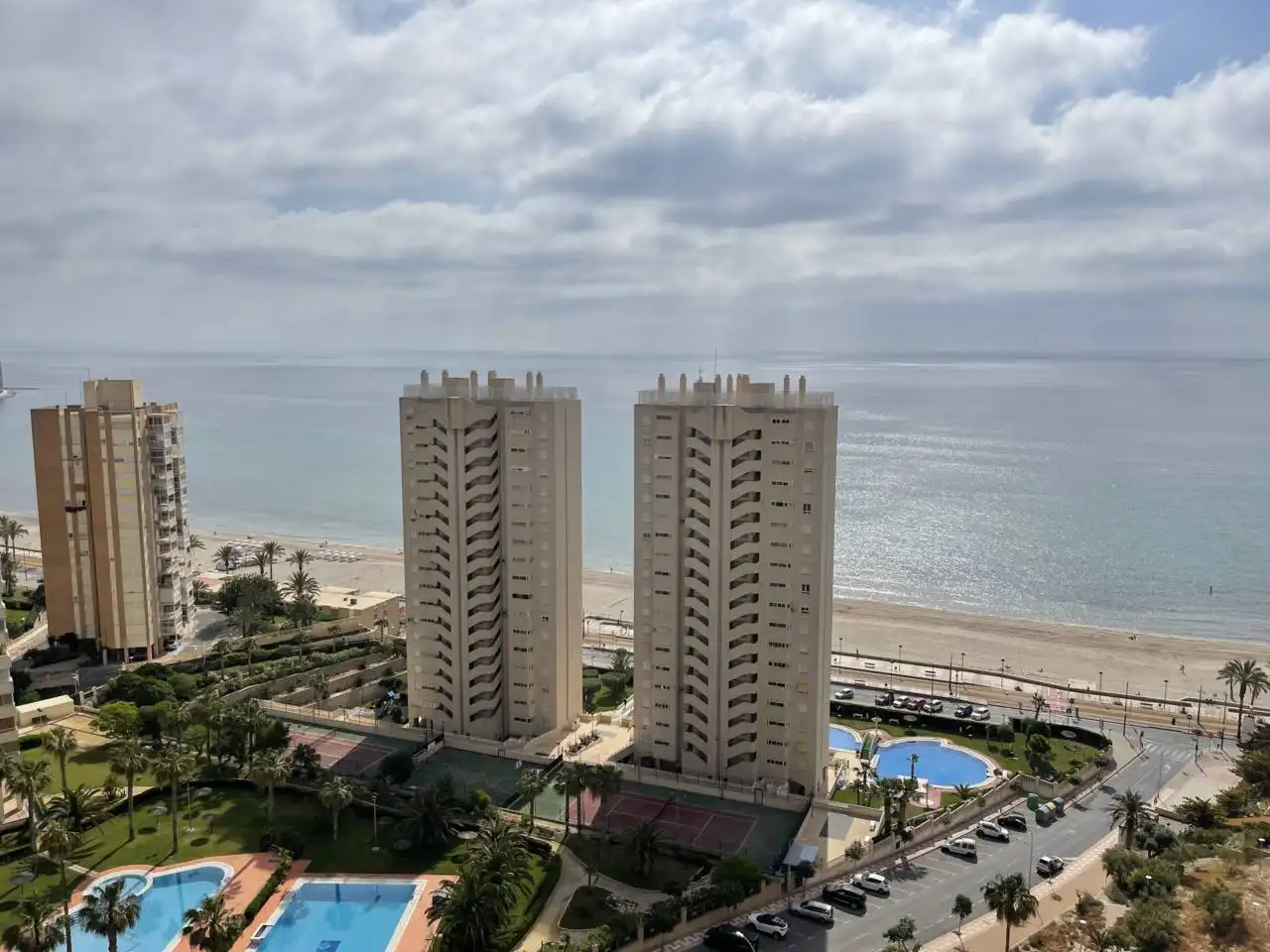 Bedroom of Flat for rent in El Campello  with Air Conditioner, Heating and Alarm