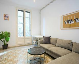 Living room of Flat to rent in  Barcelona Capital  with Air Conditioner