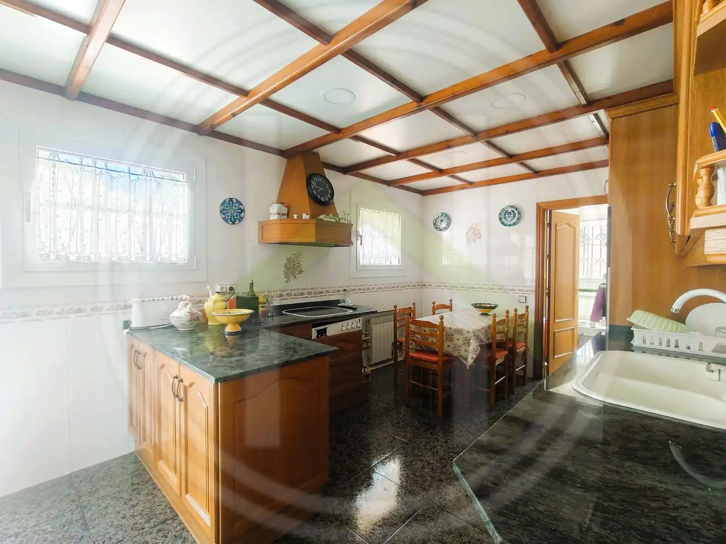 Cocina de Casa o chalet en venta en Cànoves I Samalús con Calefacción, Jardín privado y Terraza