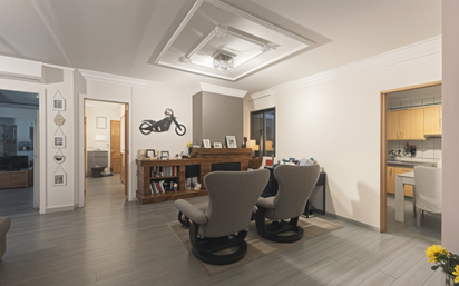 Sala d'estar de Apartament en venda en Mijas