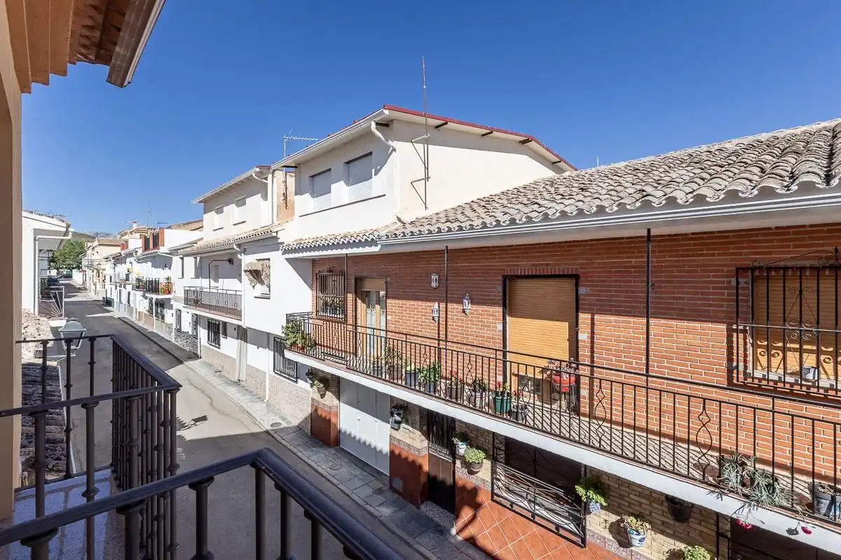 Vista exterior de Casa o xalet en venda en Játar amb Moblat i Balcó
