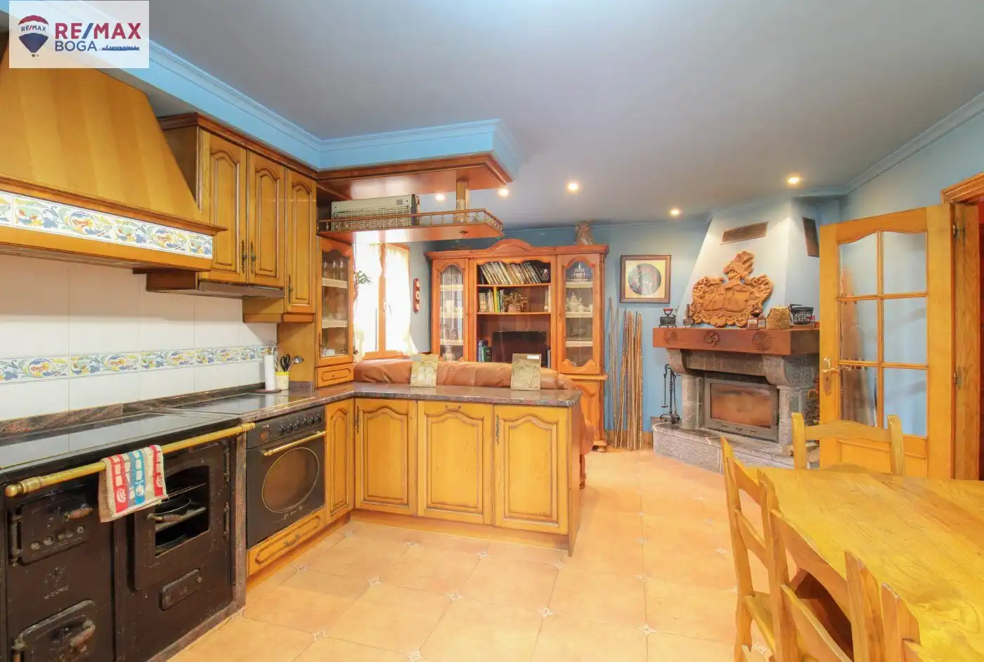 Cocina de Casa o chalet en venta en Olaberria con Calefacción, Jardín privado y Terraza